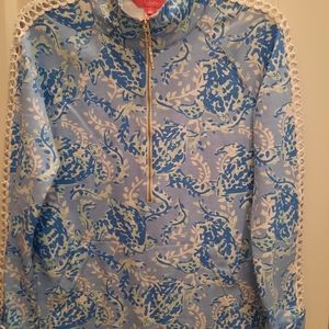 Lilly Pulitzer half Zip pullover